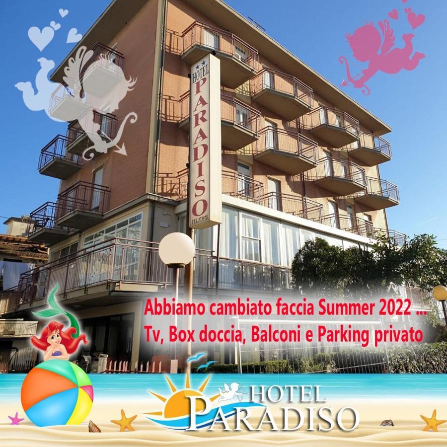 Hotel Paradiso Ρίμινι Εξωτερικό φωτογραφία